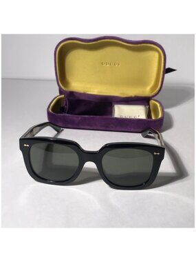 Gucci GG0912S 001 Black Square Sunglasses with Case New